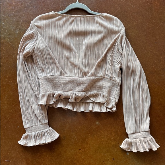 Leith Tops - Leith top blouse. Size XL. gold